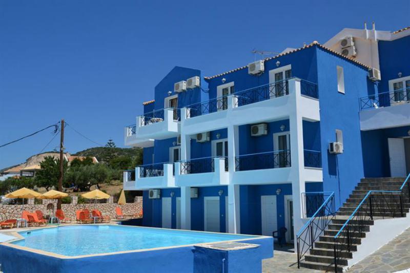 Casa De Blue Studios Lourdata  Exteriér fotografie